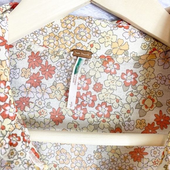 Free People Bonnie Floral Mini Dress - Picture 6 of 10